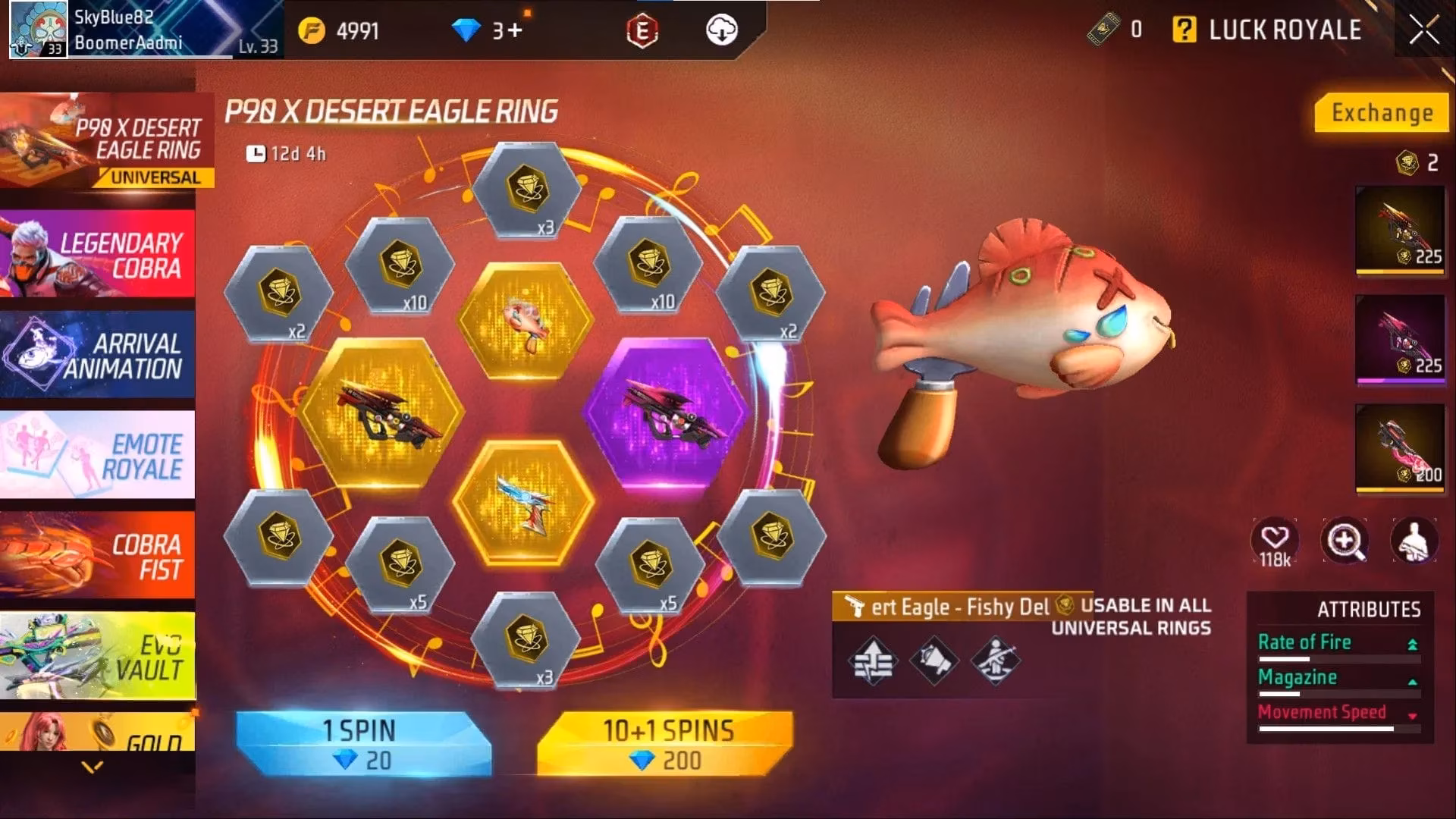 free-fire-s-p90-x-desert-eagle-ring-event-a-guide-to-acquiring-the-tune-blaster-skins-image-1